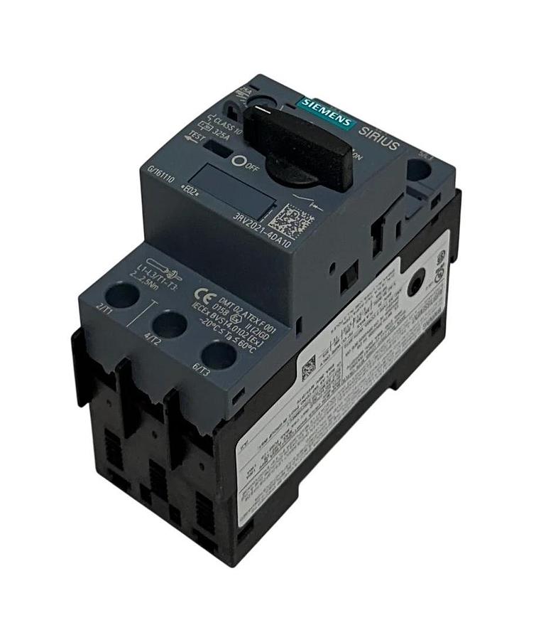 SIEMENS 3RV2021-4DA10 / 3RV20214DA10 SIRIUS CIRCUIT BREAKER 18-25A CLASS 10 NSMP
