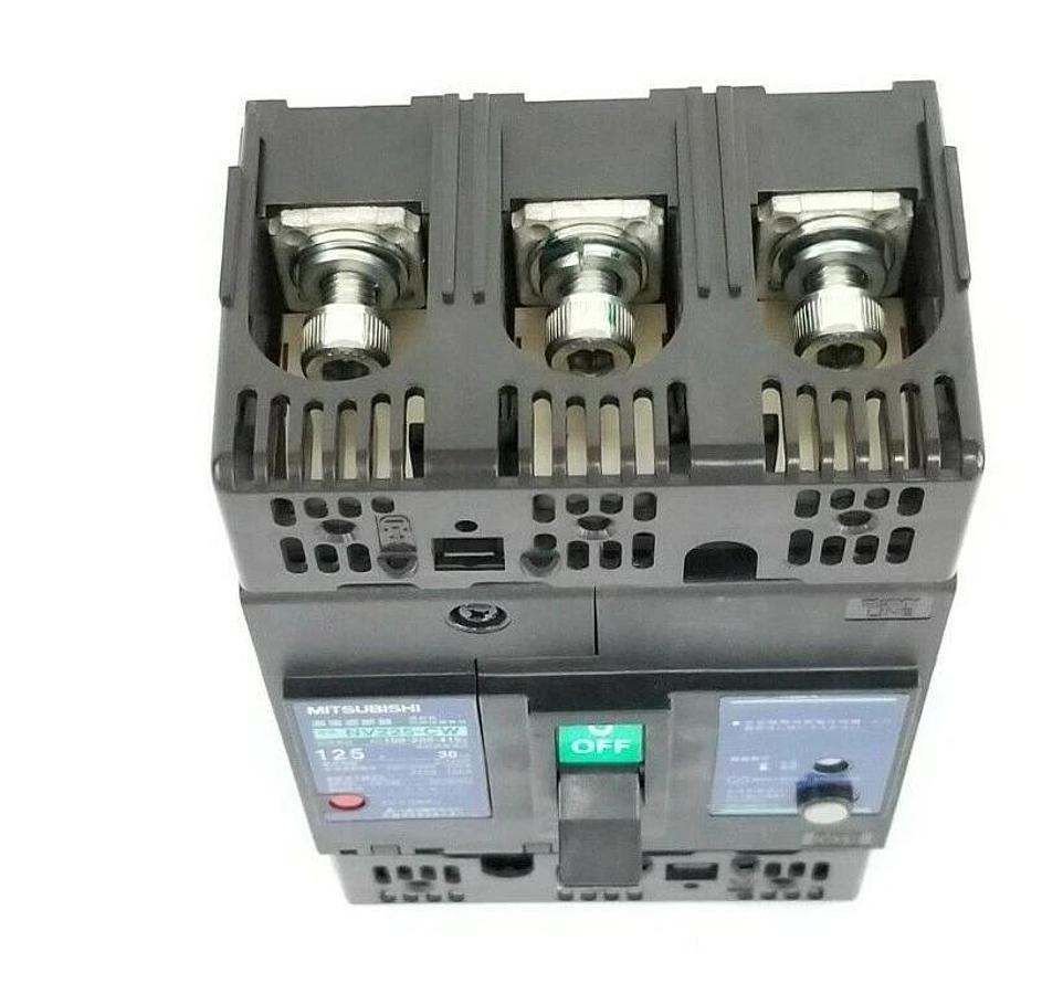 Used MITSUBISHI NV225-CW NO-FUSE BREAKER 125A, 3P, 50/60HZ, NF225CW