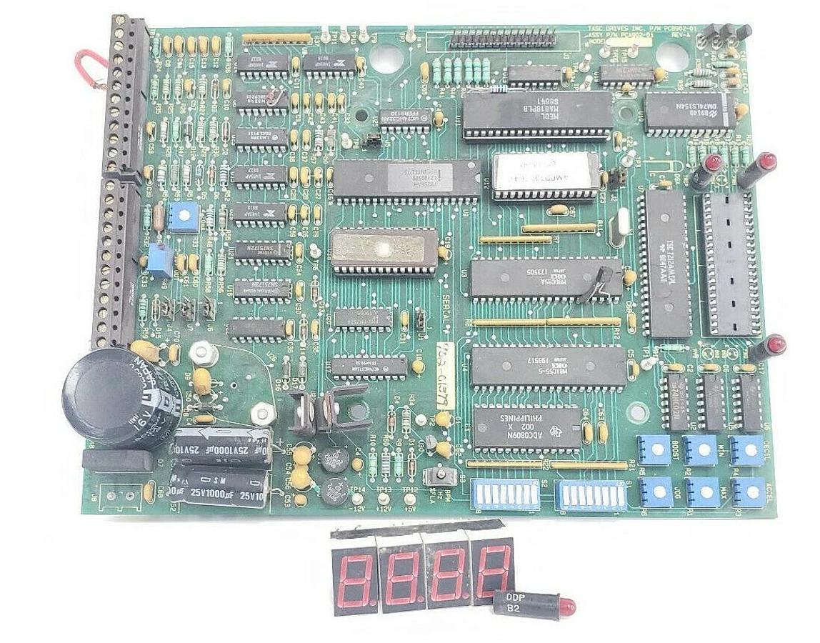 Used TASC DRIVES PCB902-01 / PCA902-1 REV. A PC BOARD