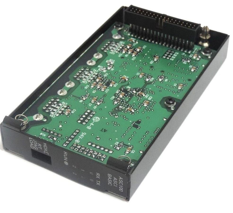 Used NIB GE FANUC IC300ASC100G ASCII BASIC MODULE, THREE PORTS IC300ASC100