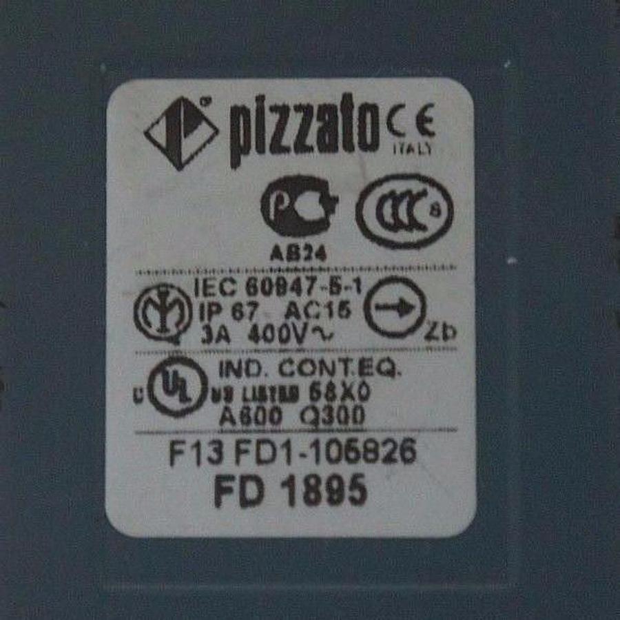 Used NEW PIZZATO FD-1895 LIMIT SWITCH F13FD1-105826