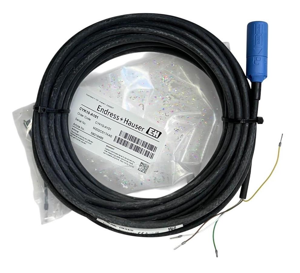 Used ENDRESS+HAUSER CYK10-A101 / 58019489 DIGITAL MEASURING CABLE CYK10A101 NSNP