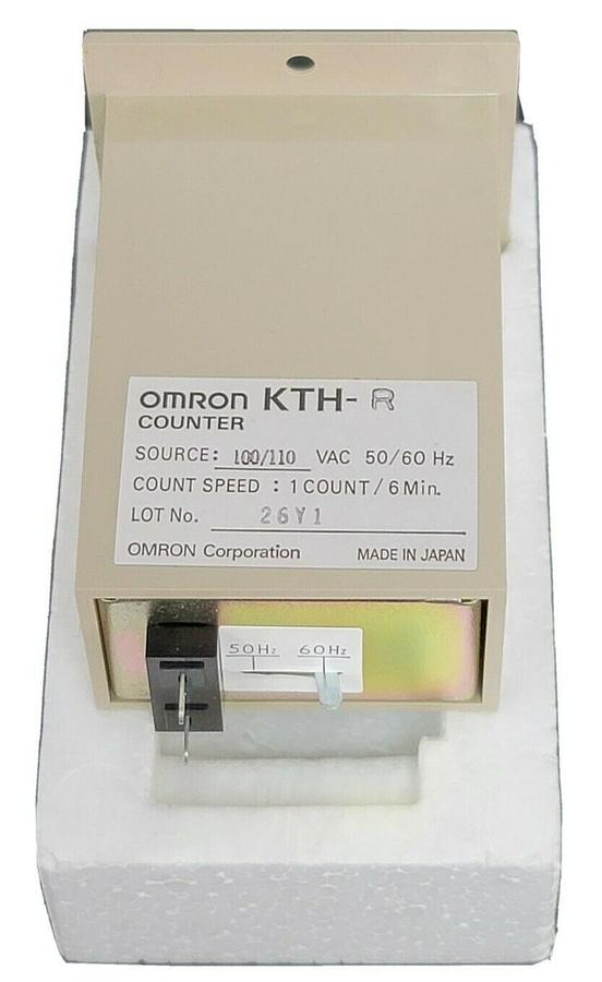 NIB OMRON KTH-R COUNTER KTHR 100/110VAC 50/60HZ
