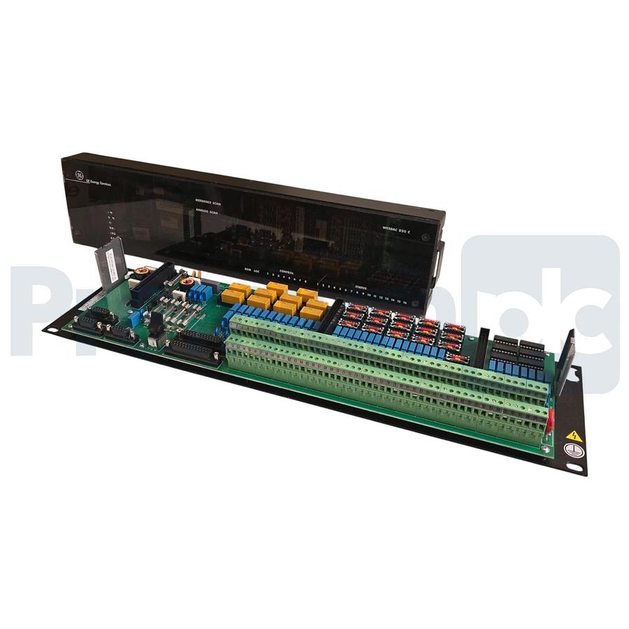 Used GE Multilin WESDAC DNPIO-C D20C DNP3 Combination I/O Module DNPIOC42255ABUU XLNT