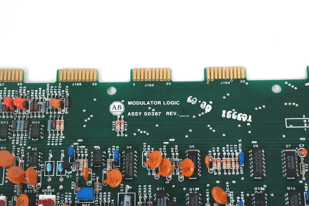 NIB ALLEN BRADLEY S50387 MODULATOR LOGIC CONTROL BOARD REV M 50387