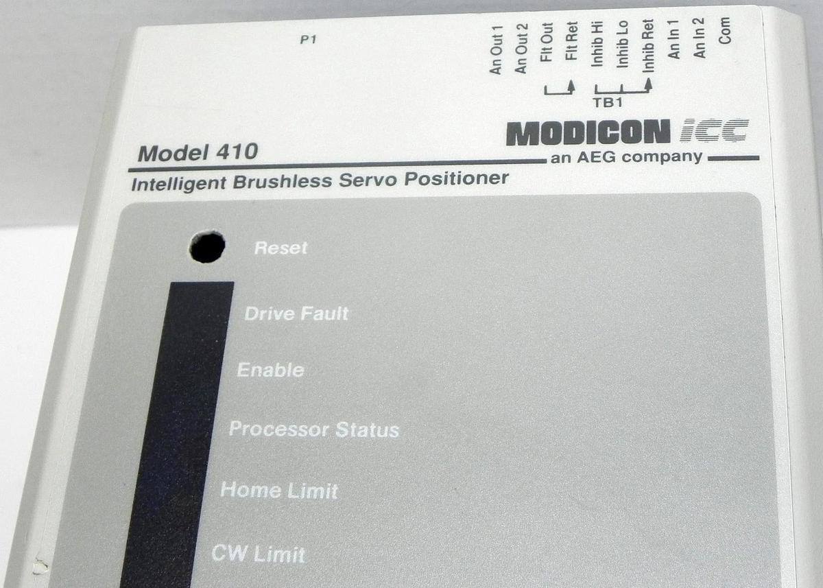 Used MODICON 110-222 SERVO POSITION CONTROLLER 110222 MODEL 410