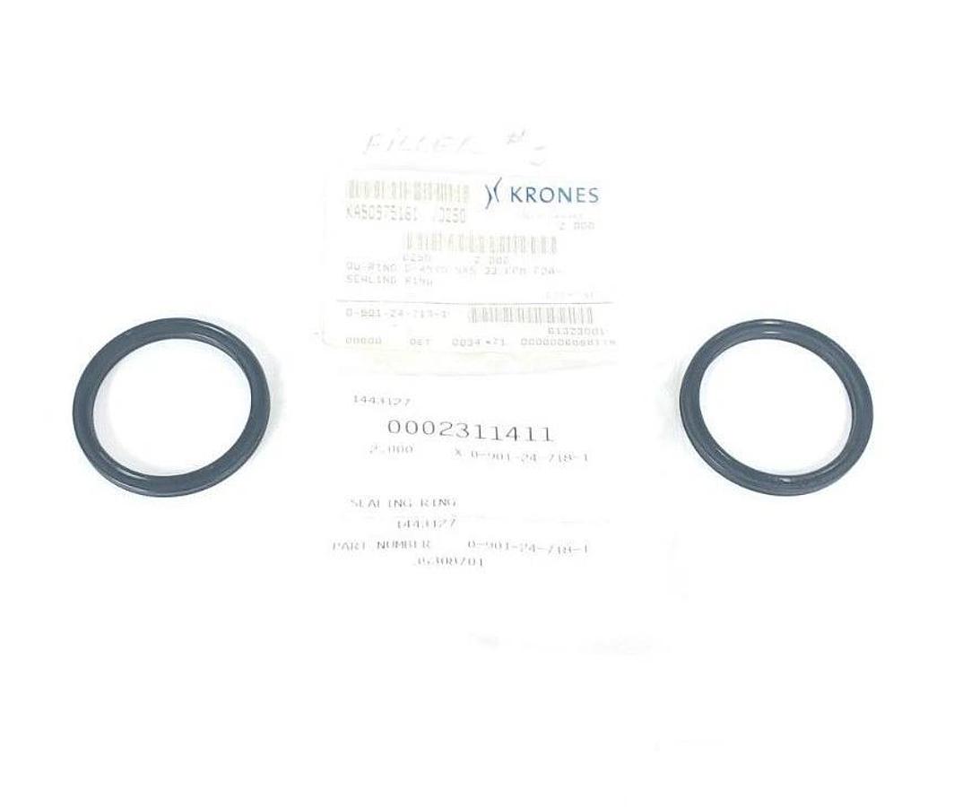 LOT OF 2 NEW KRONES 0-901-24-718-1 SEALING RINGS 0901247181