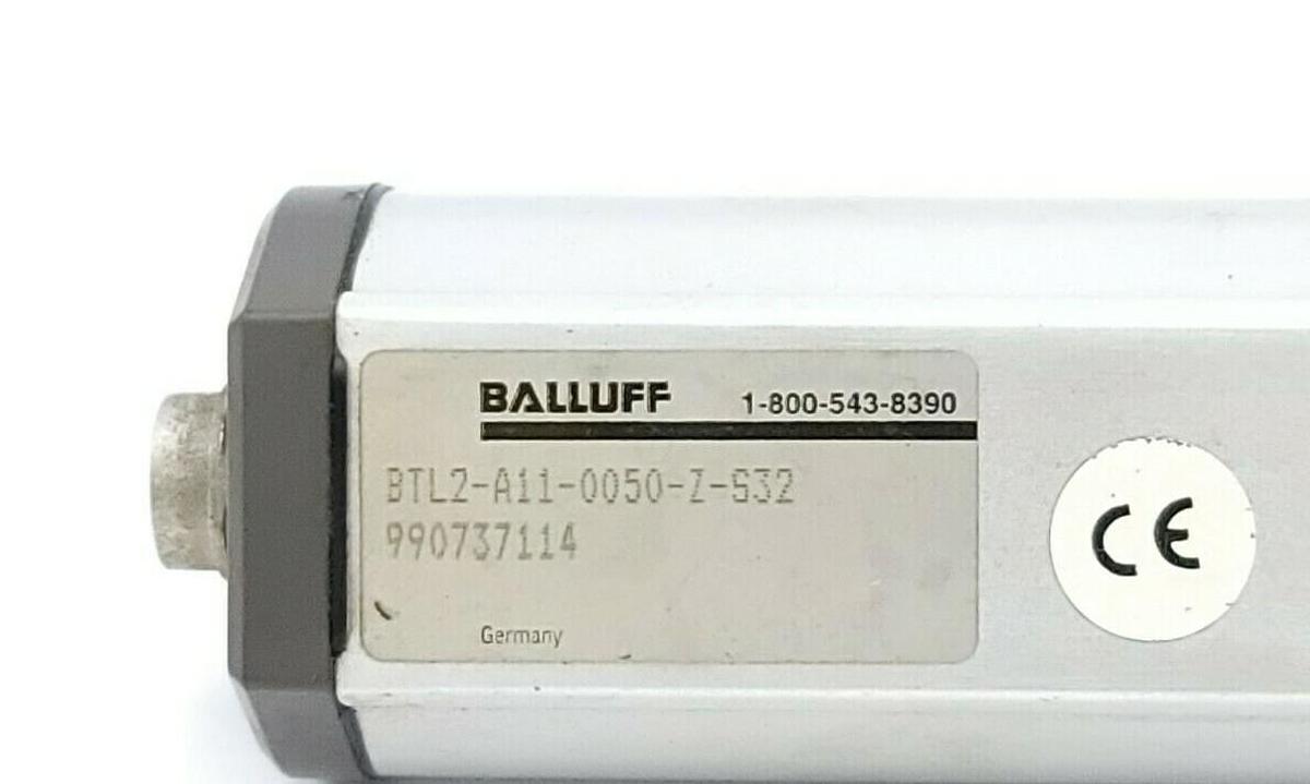 Used BALLUFF BTL2-A11-0050-Z-S32 LINEAR TRANSDUCER MICROPULSE 990737114