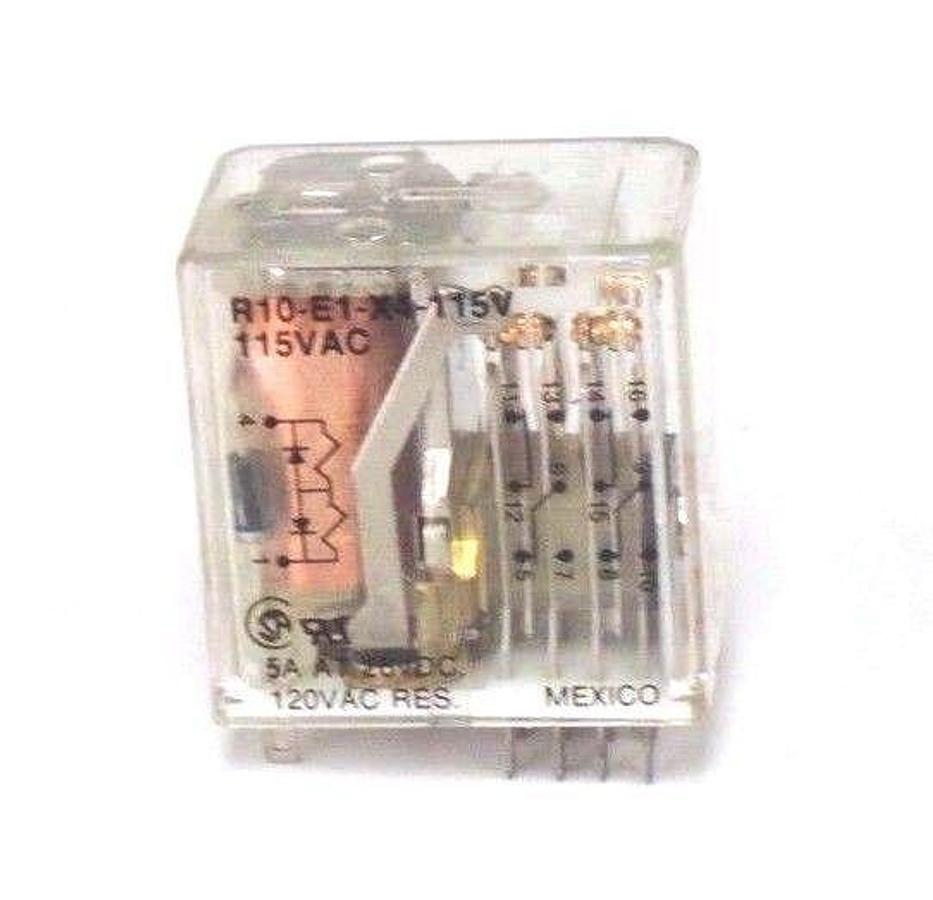 Used POTTER & BRUMFIELD R10-E1-X4-115V POWER RELAY 115VAC R10E1X4115V