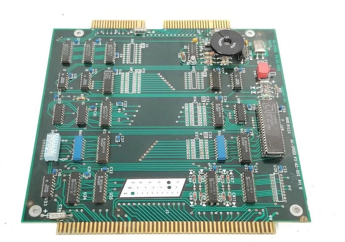 Used HI-SPEED P2-62-002 REV. B WEIGHT FEEDBACK MODULE BOARD P262002