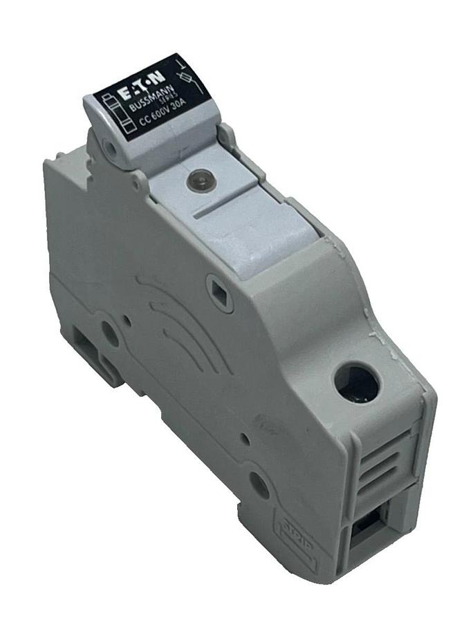 LOT OF 3 EATON CHCC1D Series Class CC Modular Fuse Holder – DIN‑Rail 30 A 600 V