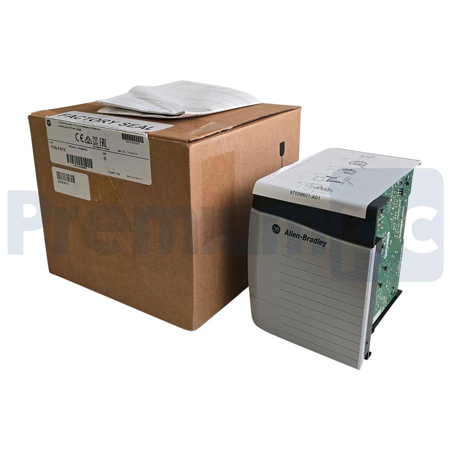 Used Allen Bradley 1756-PA75 /B ControlLogix AC Chassis Power Supply 85-265V 75W NSMP