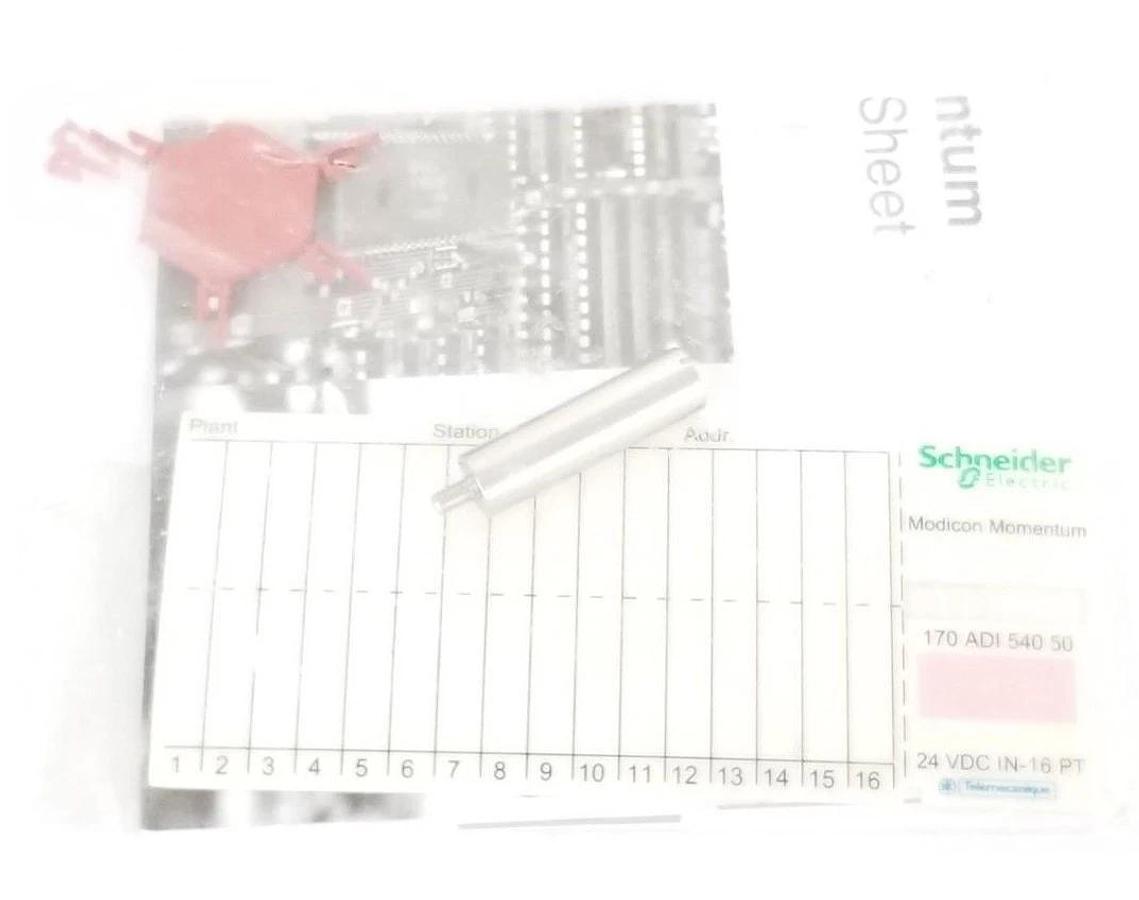 Used NEW SCHNEIDER / MODICON ACCESORY KIT FOR 170-ADI-540-50
