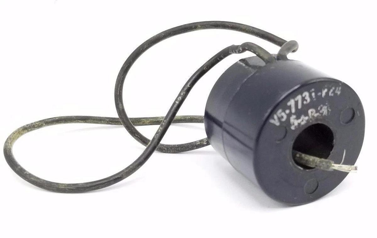 Used PARKER SKINNER V5-7731-F24 SOLENOID COIL V57731F24