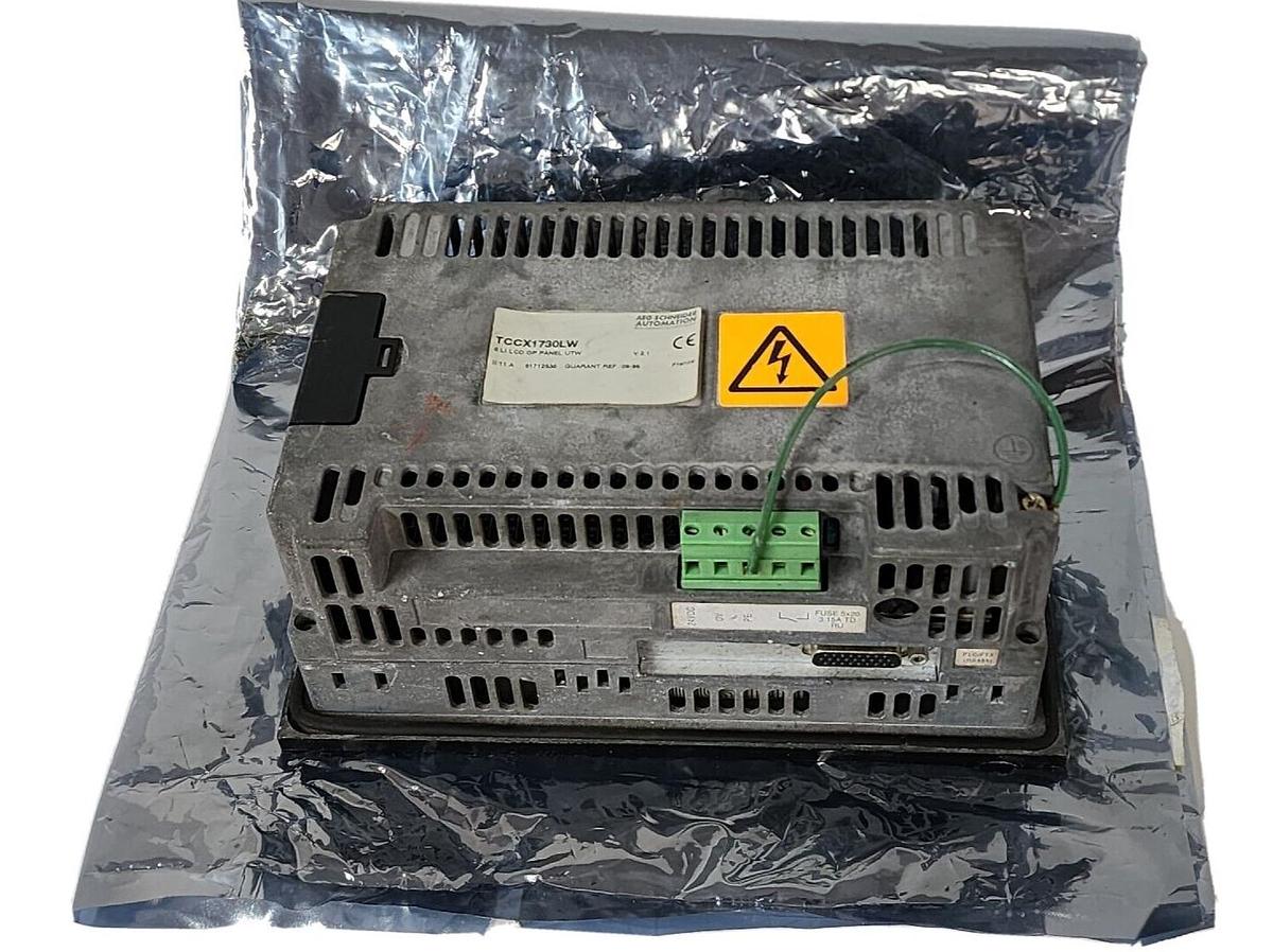 Used TELEMECANIQUE MODICON AEG AUTOMATION TCCX1730LW 8 LI LCD OP PANEL UTW