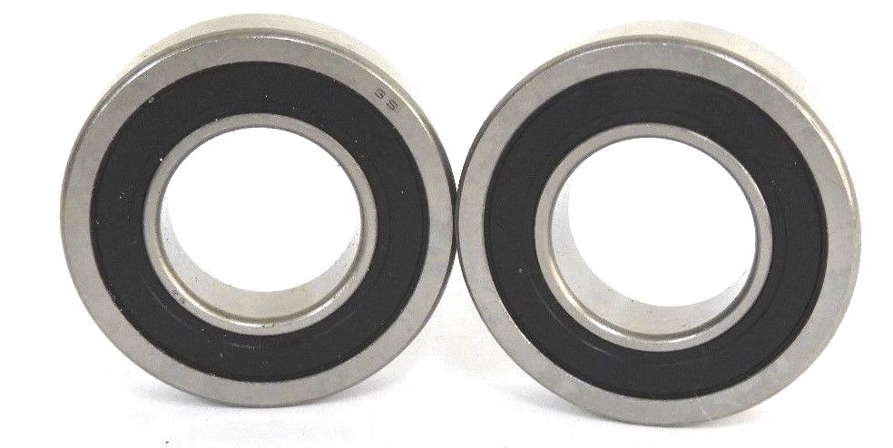 Used LOT OF 2 NEW IKS SS99R16 BALL BEARINGS RADIAL DEEP GROOVE SEALED 1X2X1/2IN