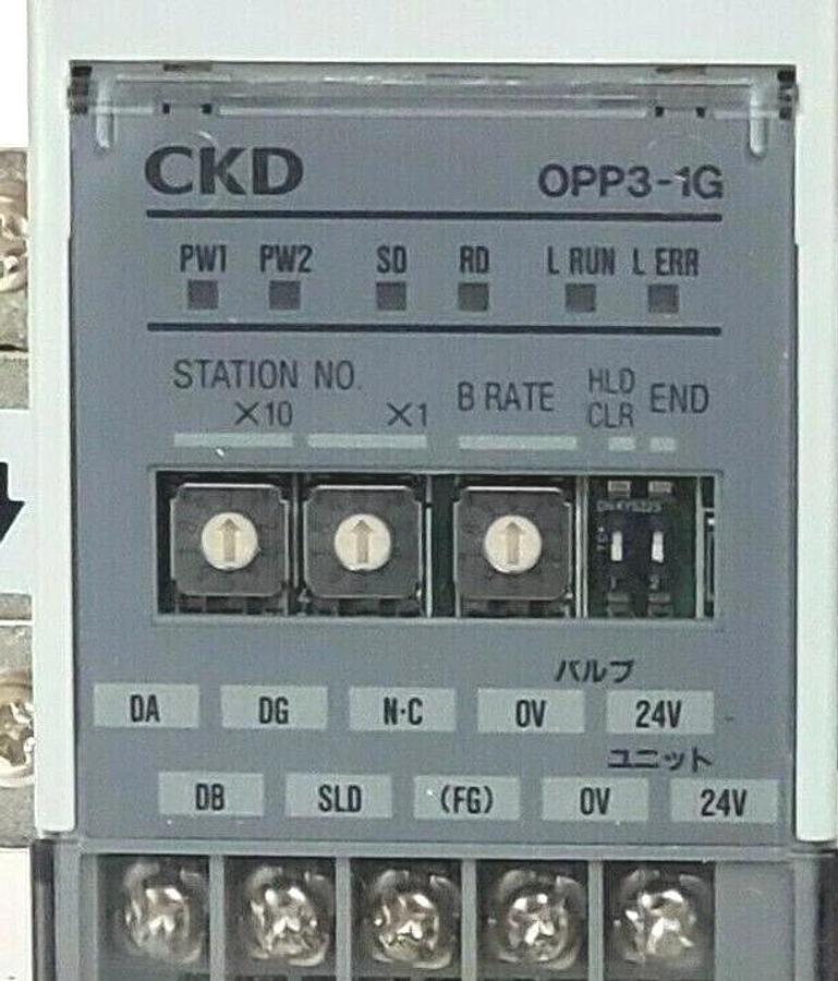 NIB CKD M4GB120R-C6-T6G1WHD-8-3 MANIFOLD OPP3-1G CC-LINK W/ 4GB129R-00-A2NH-3