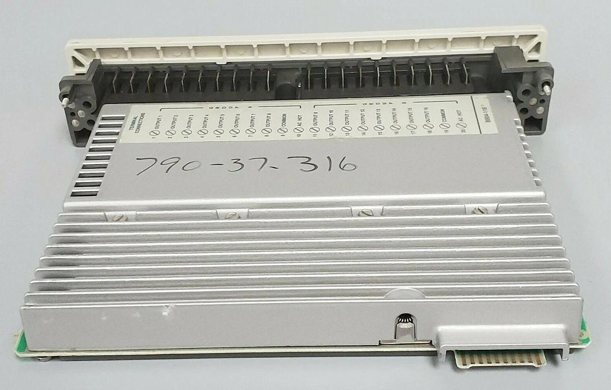 Used MODICON AS-B804-116 OUTPUT MODULE 800 I/O 115VAC OUT 16PT R/N: H