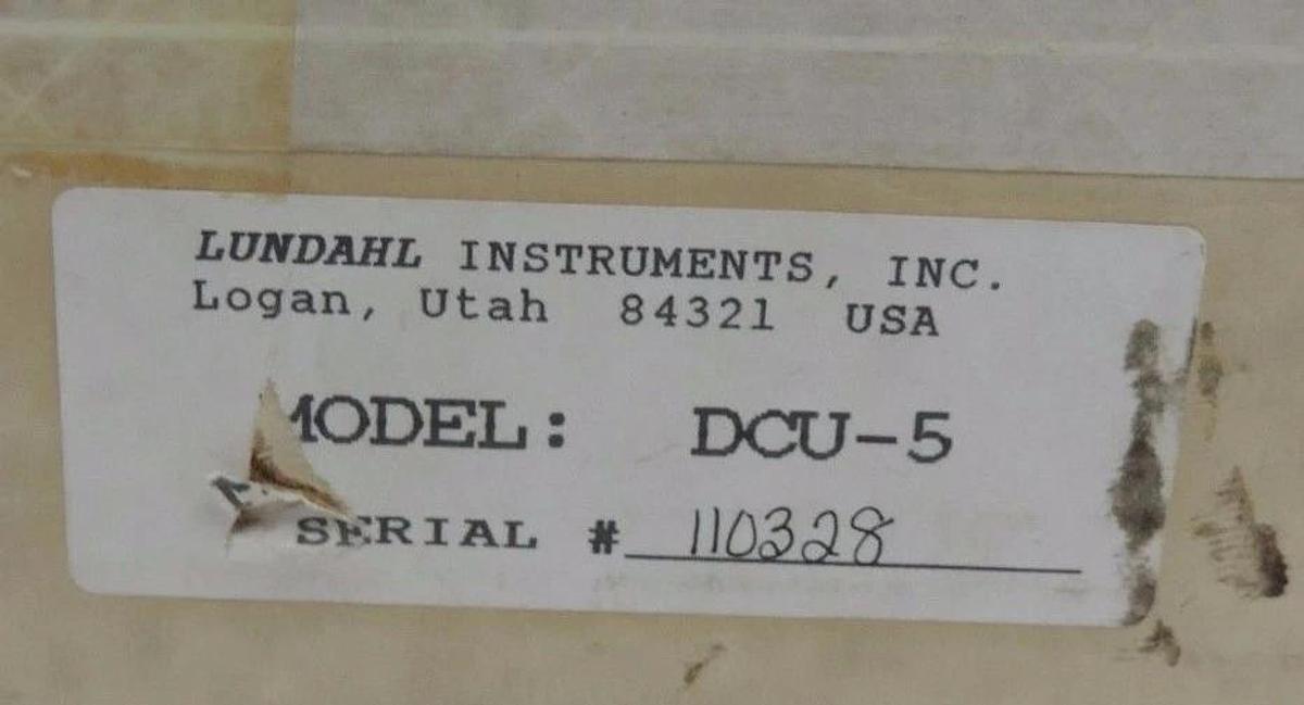 Used LUNDAHL DCU-5 DISTANCE CONTROL SENSOR DCU5