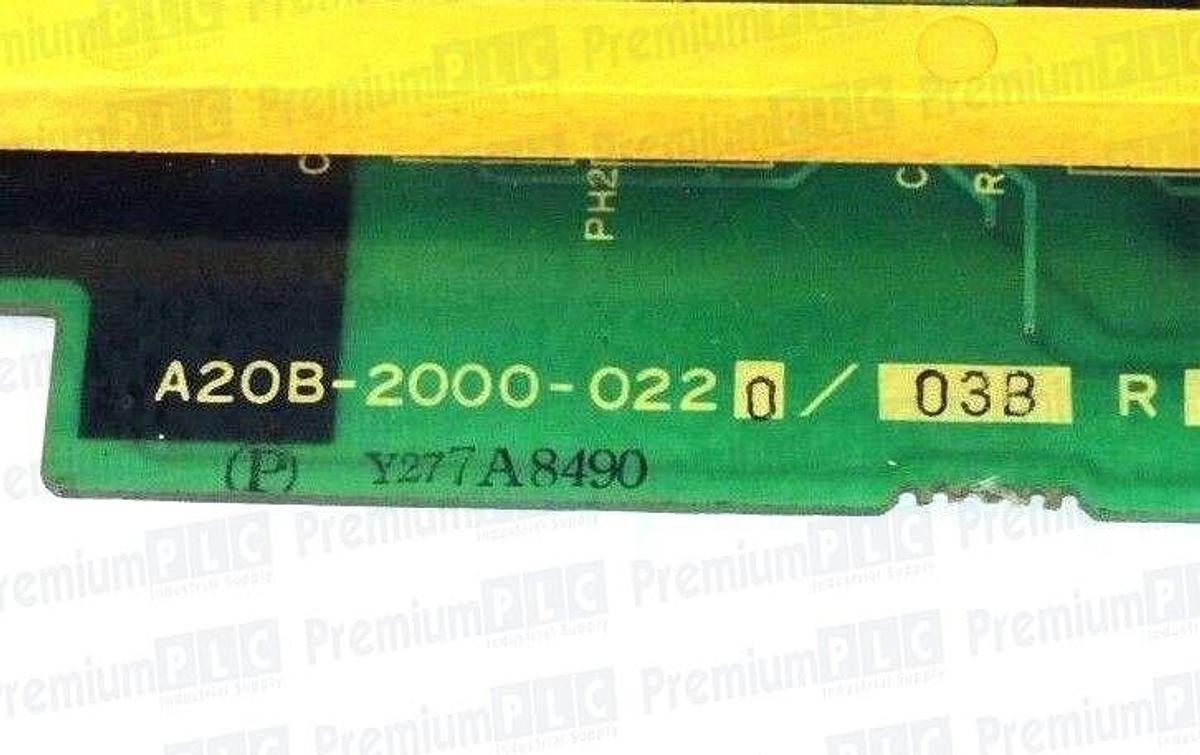 Used FANUC A20B-2000-0220/03B CONTROL CARD FOR SPINDLE A350-2000-T224/06