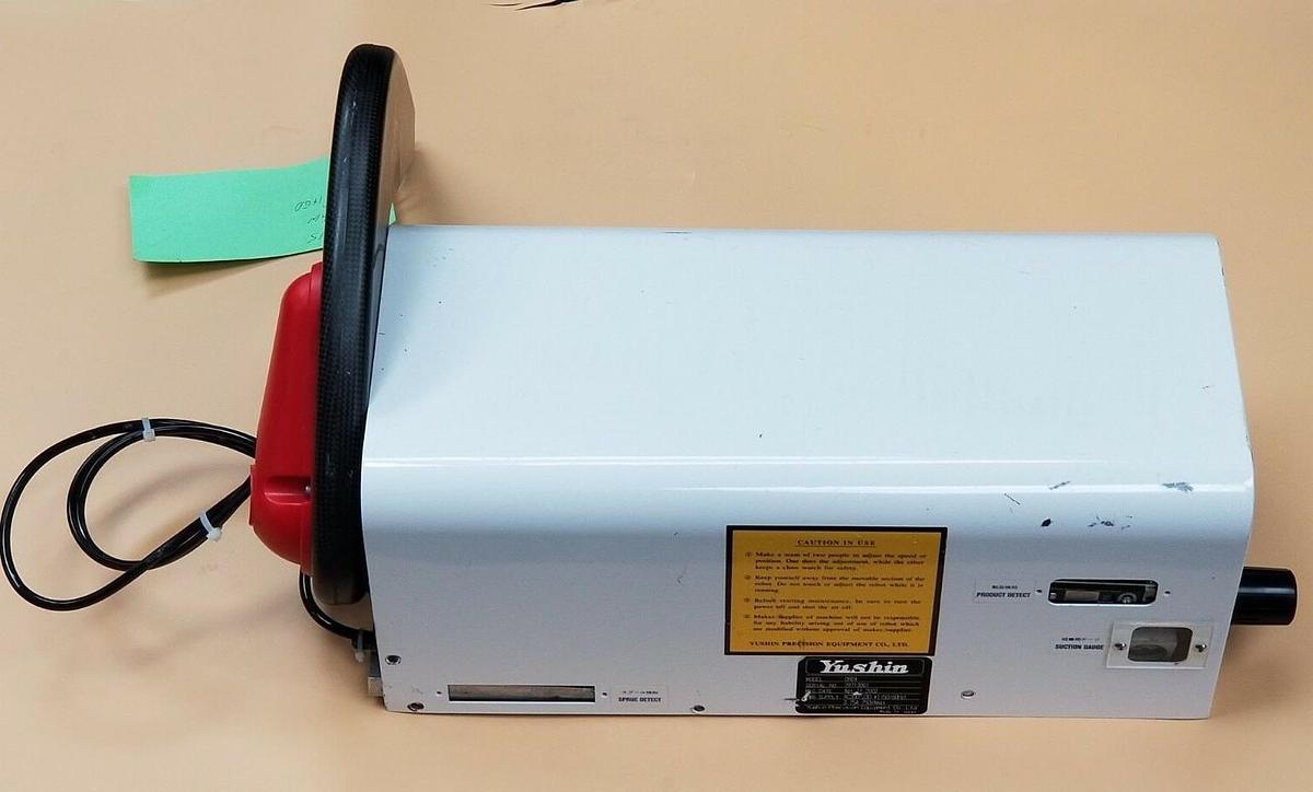 Used YUSHIN DRDII-HS OPTICAL DISC TAKE-OUT / REMOVAL ROBOT DRD2 DRD II HS (REPAIRED)