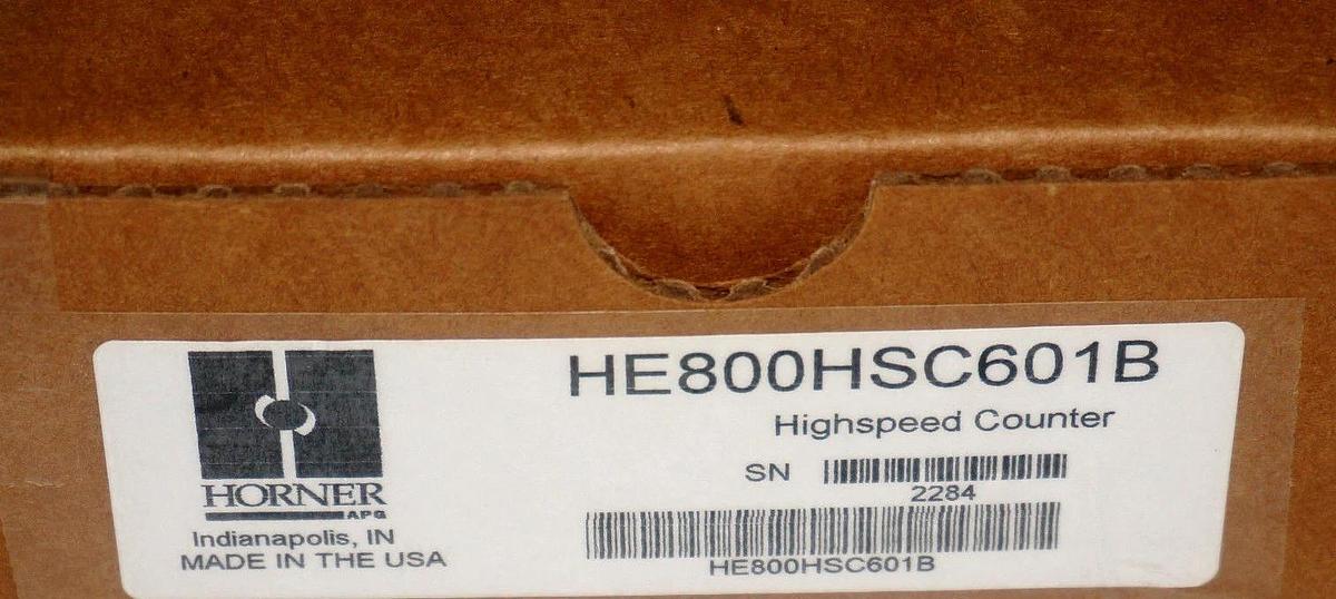 Refurbished HORNER ELECTRIC HE800HSC601B HIGH SPEED COUNTER MODULE REPAIRED HE800HSC601