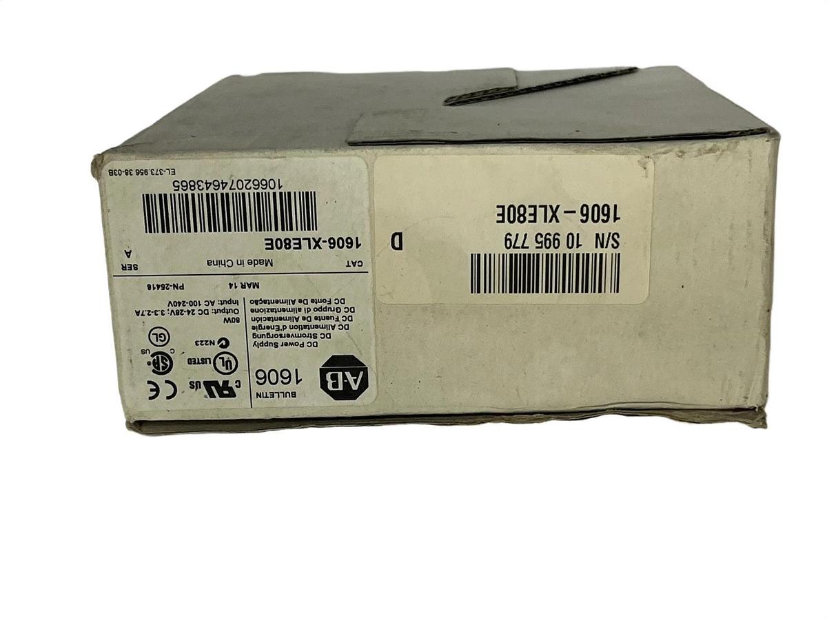 Allen-Bradley 1606-XLE80E Essential Power Supply 24V DC 80W Ser A - NSMP