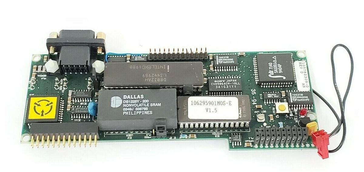 Used NEW BOSTON FINCOR 105762309-D INTERFACE BOARD REV. D AN 106295901M0S-E V: 1.5