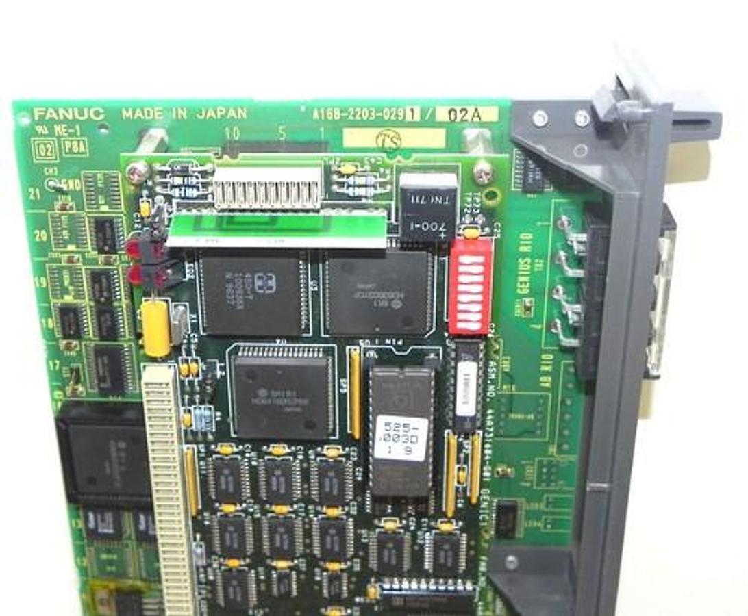 Used FANUC A16B-2203-0291/02A ETHERNET PC BOARD A16B-2203-0291 W/ 44A731604-G01