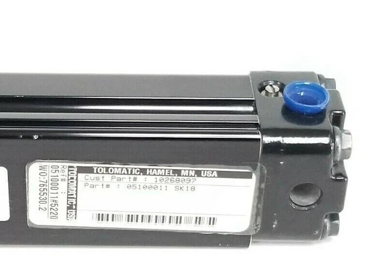 NEW TOL-O-MATIC 05100011 SK18 CYLINDER 10268097 26'' IN. OAL W/ 4-3/4'' SLIDE