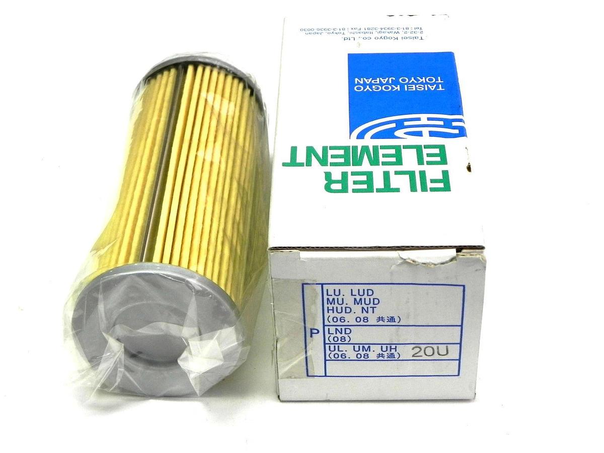 Used NIB TAISEI KOGYO P-UL-16A-20U FILTER ELEMENT PUL16A20U 1025920