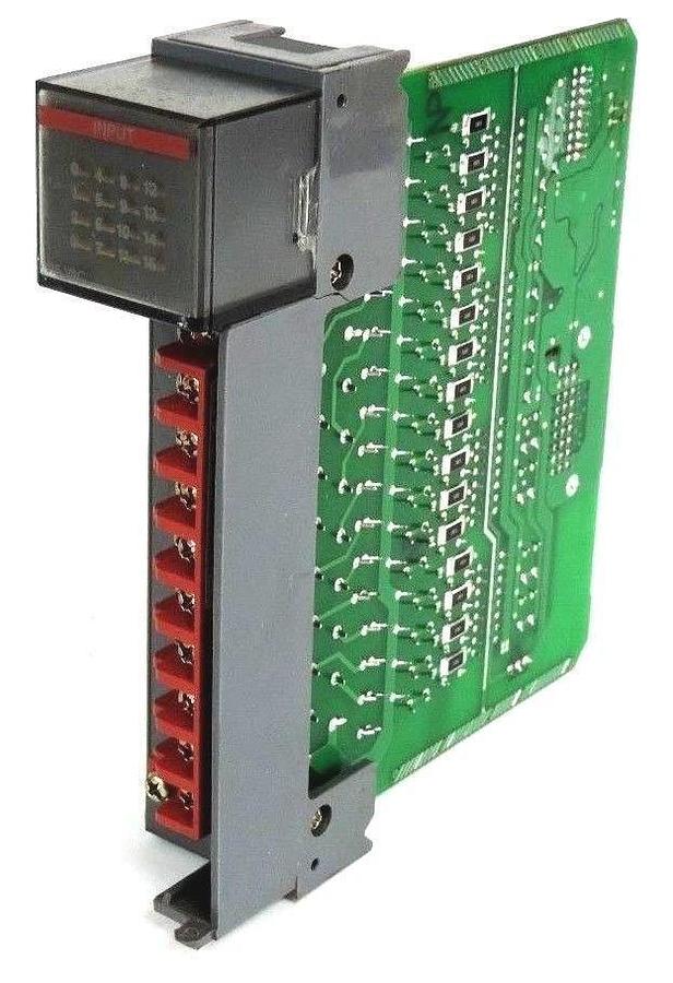 Used ALLEN BRADLEY SLC 500 1746-IA16 INPUT MODULE SER. C MISSING DOOR 1746IA16