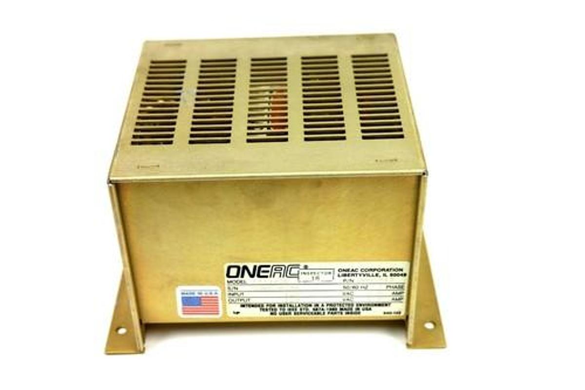 Used ONEAC FT1102B 009-513 50/60HZ POWER SUPPLY CONDITIONER 009513