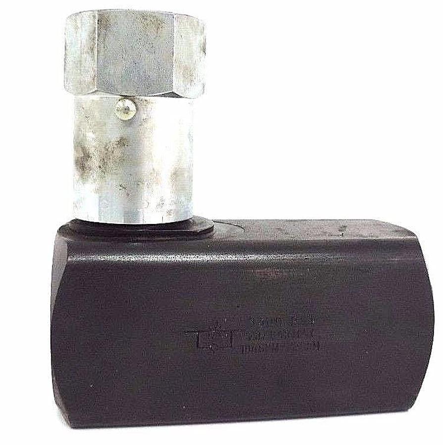 Used PARKER F2400S FLOW CONTROL VALVE F2400S-12BM, 3000PSI, 207BAR, 100GPM, 379LPM
