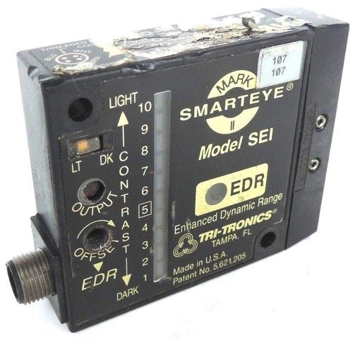 Used TRI-TRONICS MARK II SMARTEYE SEI PHOTOELECTRIC SENSOR 12-24VDC
