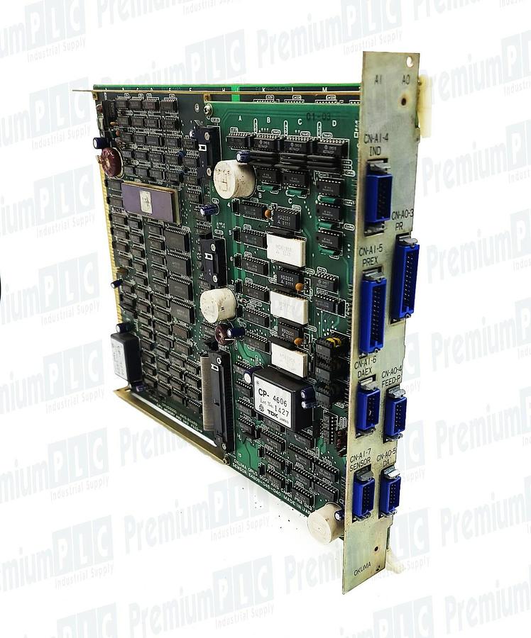 Used OKUMA OPUS5000 E4809-045-039 AXIS BOARD CPU MEMORY W/ E4809-045-040 AXIS CARD