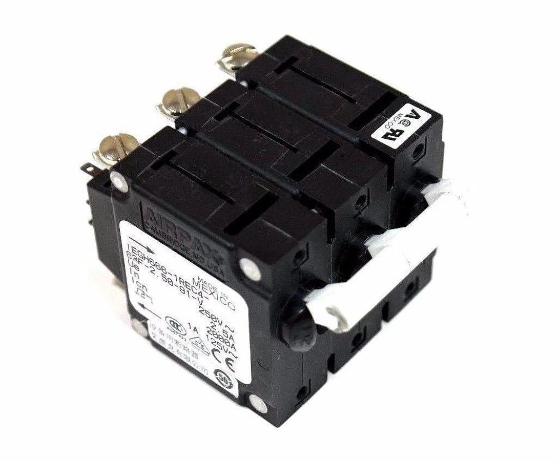NEW AIRPAX IEGH666-1REC4-63F-2.50-91-V BREAKER IEGH666-1REC4 2.5AMP