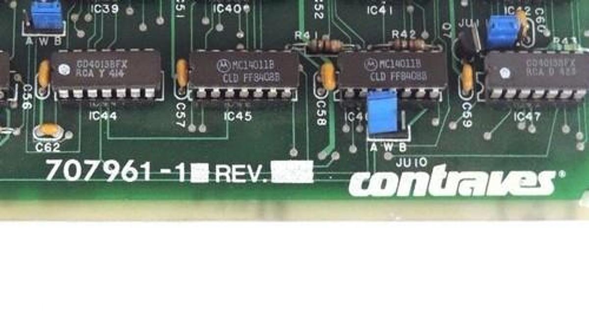 Used NEW CONTRAVES OP-EX-105 POSITION CONTROLLER 707961-1 120549