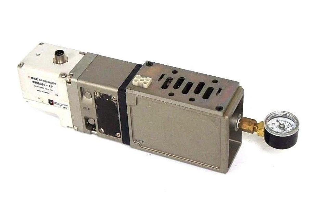 Used SMC VVS8080-EP E/P REGULATOR SUPPLY PRESS: .2-.7MPA, VVS8080EP