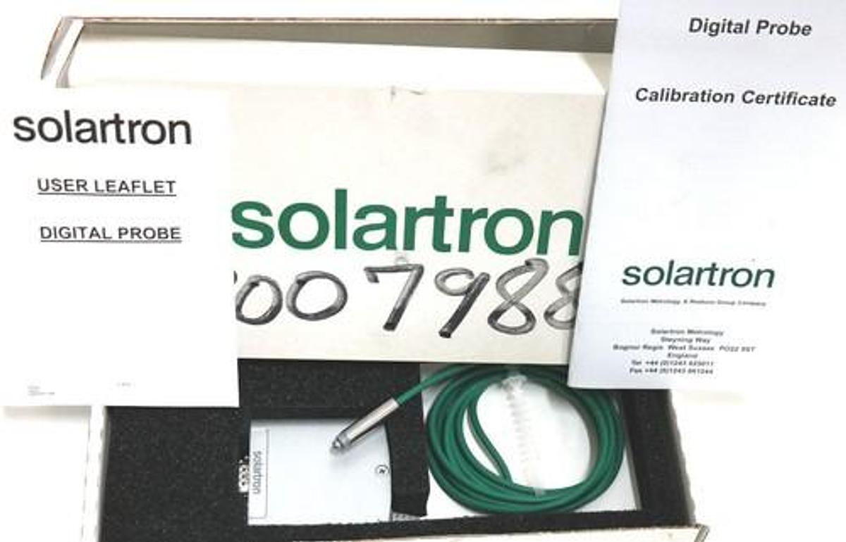 Used NIB SOLARTRON 971140 DIGITAL PROBE GAUGE DP1