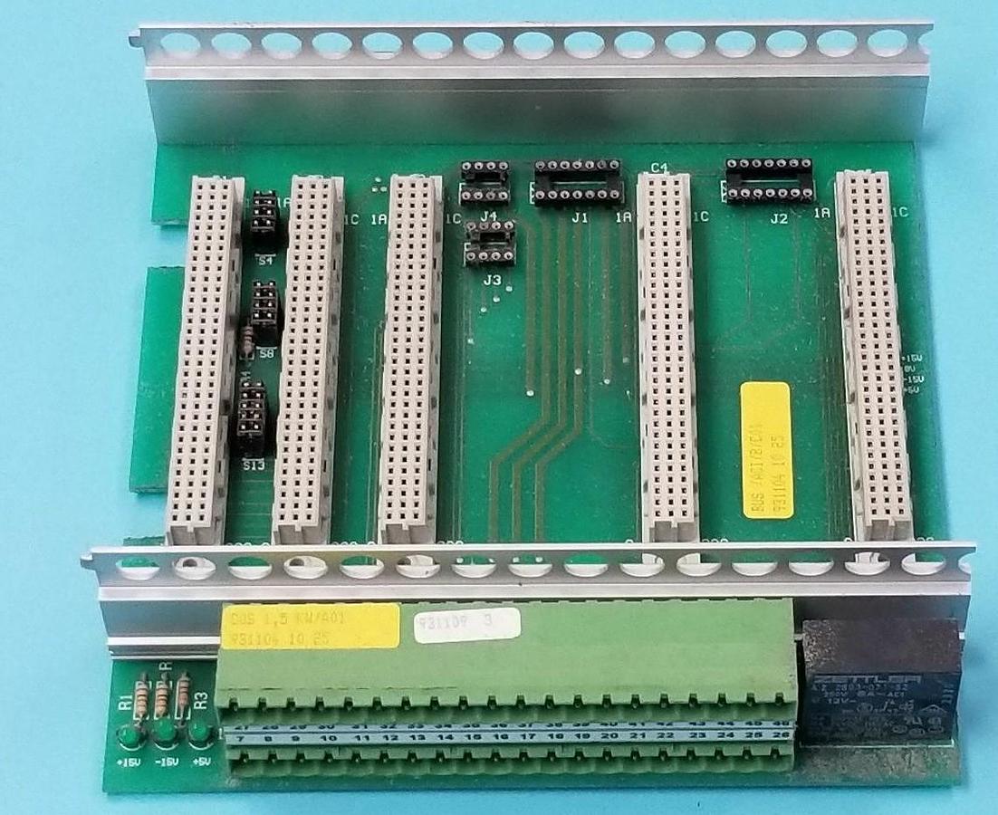 Used BERGES BUS/ACI/B/C01 PC BOARD BUS/ACI_B, 931104 10 25