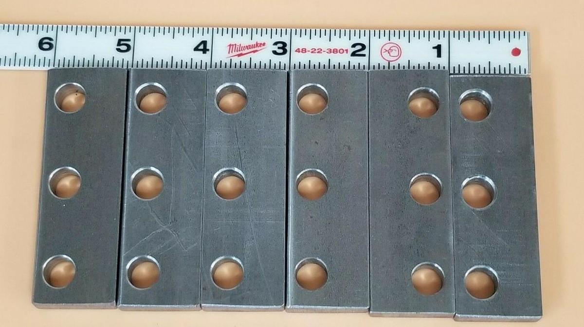 Used LOT OF 6 NEW GENERIC CLAMP BARS FOR ST-12