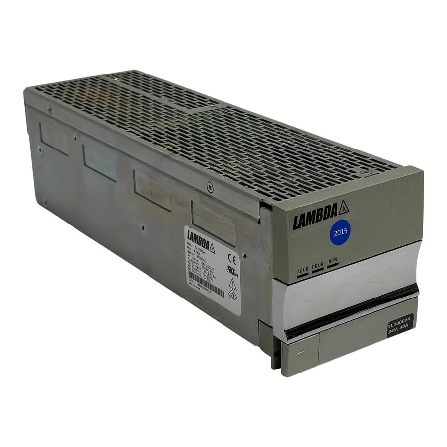 Used TDK Lambda TL100024 Power Supply 24V 40A 960W 1000W AC-DC Front End Clean Used