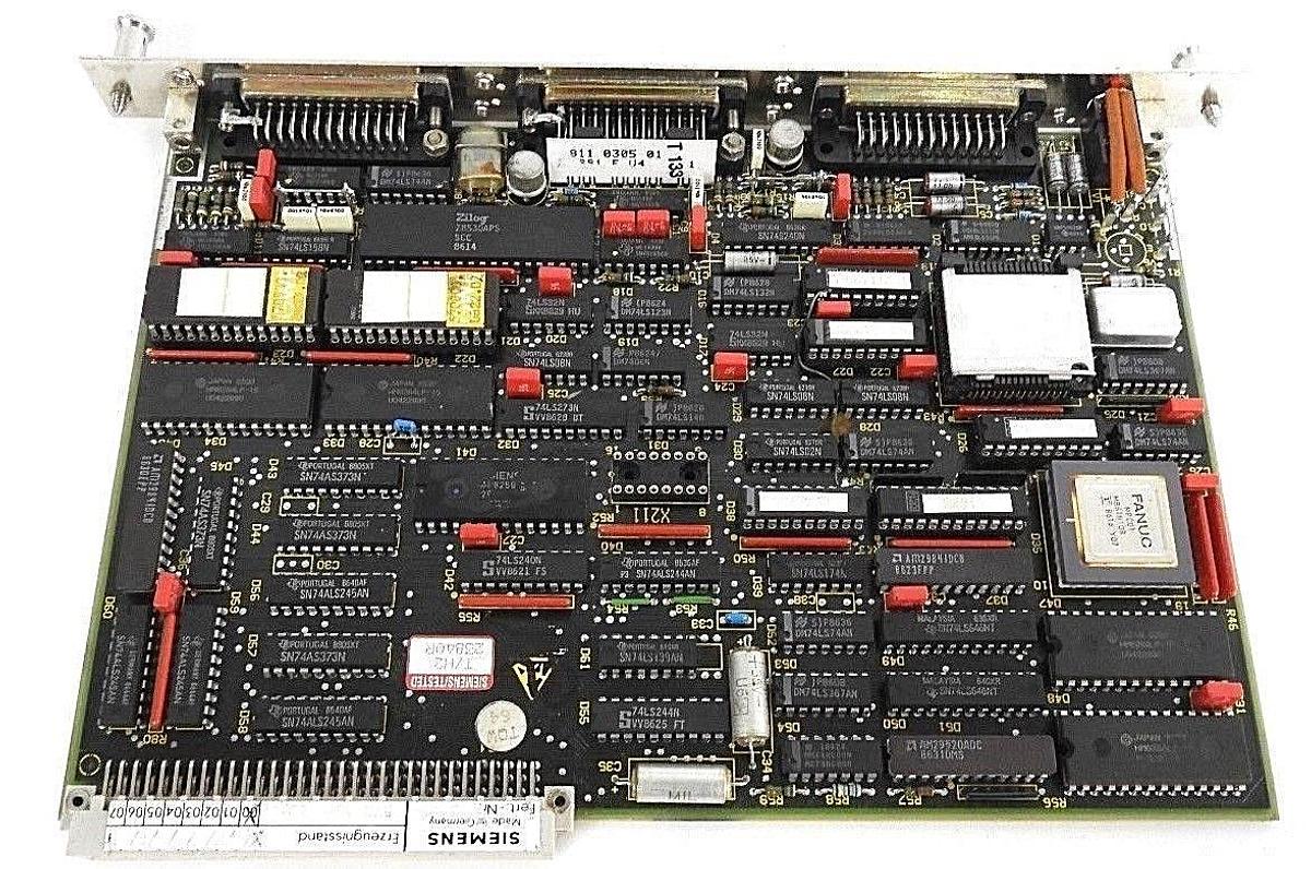 Used SIEMENS 6FX1-120-4BA01 CPU MODULE SYSTEM 850 SINUMERIK, 6FX11204BA01