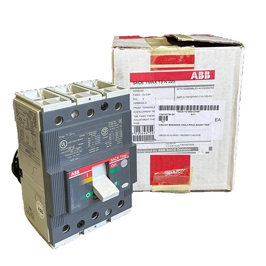 NEW ABB SACE T3N100TWS4 SACE Tmax T3 N 225 / TmaxT3N225 CIRCUIT BREAKER 100A 3-P