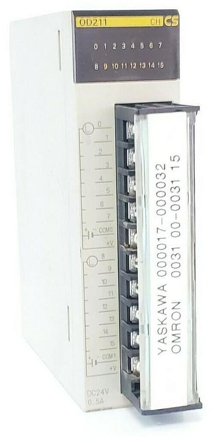Used OMRON CS1W-OD211 OUTPUT UNIT CS1WOD211, 24V DC