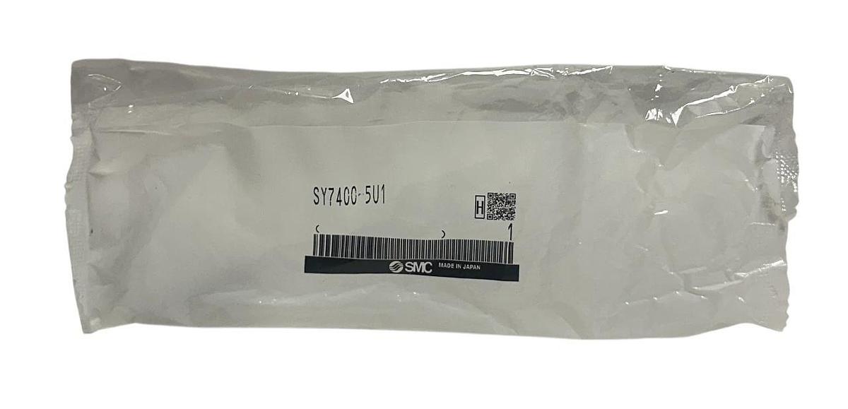 SMC SY7400-5U1 / SY74005U1 PNEUMATIC SOLENOID VALVE 5-PORT 24VDC 3-POS NSMP