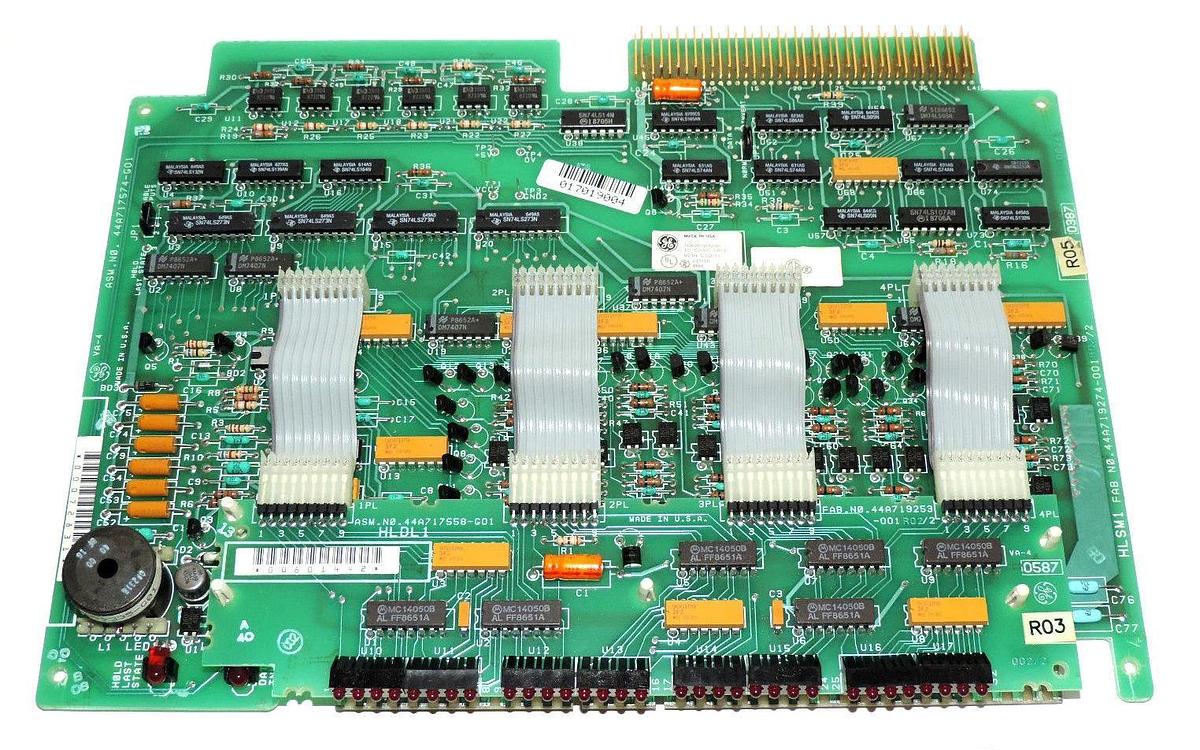 Used GENERAL ELECTRIC IC600YB929A OUTPUT MODULE W/ 44A717558-G01 CONTROL BOARD