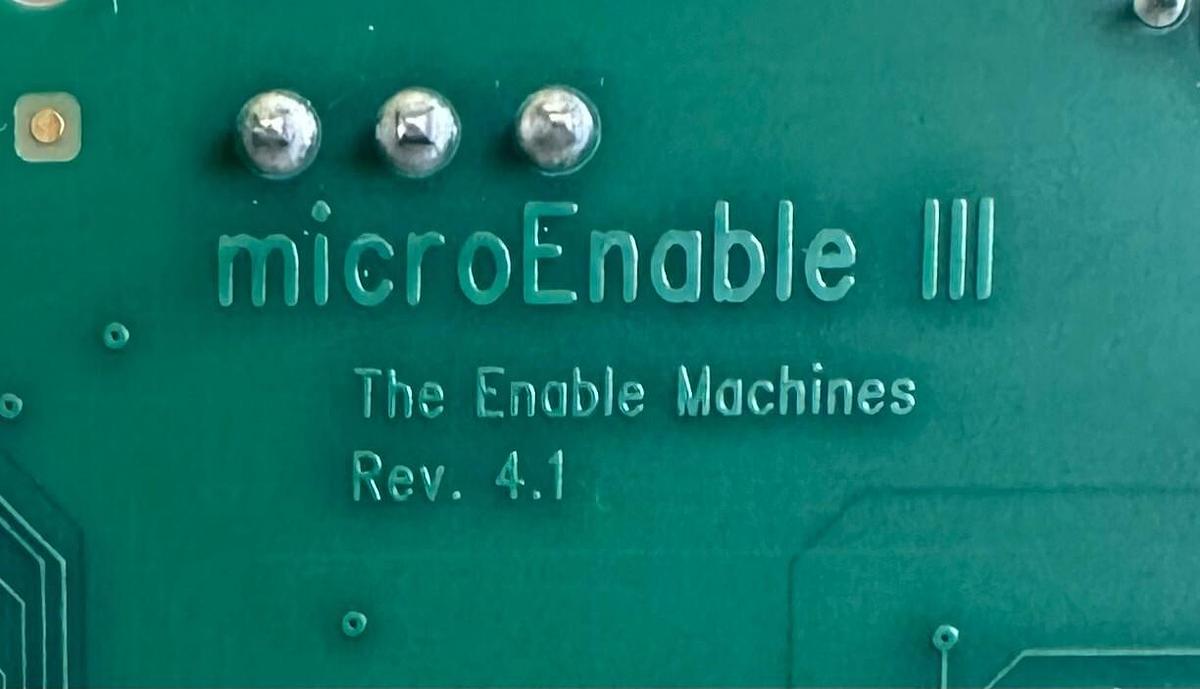 Used NEW SILICON SOFTWARE microEnable III-XXL / IIIXXL 2-PORT FRAME GRABBER Rev. 4.1