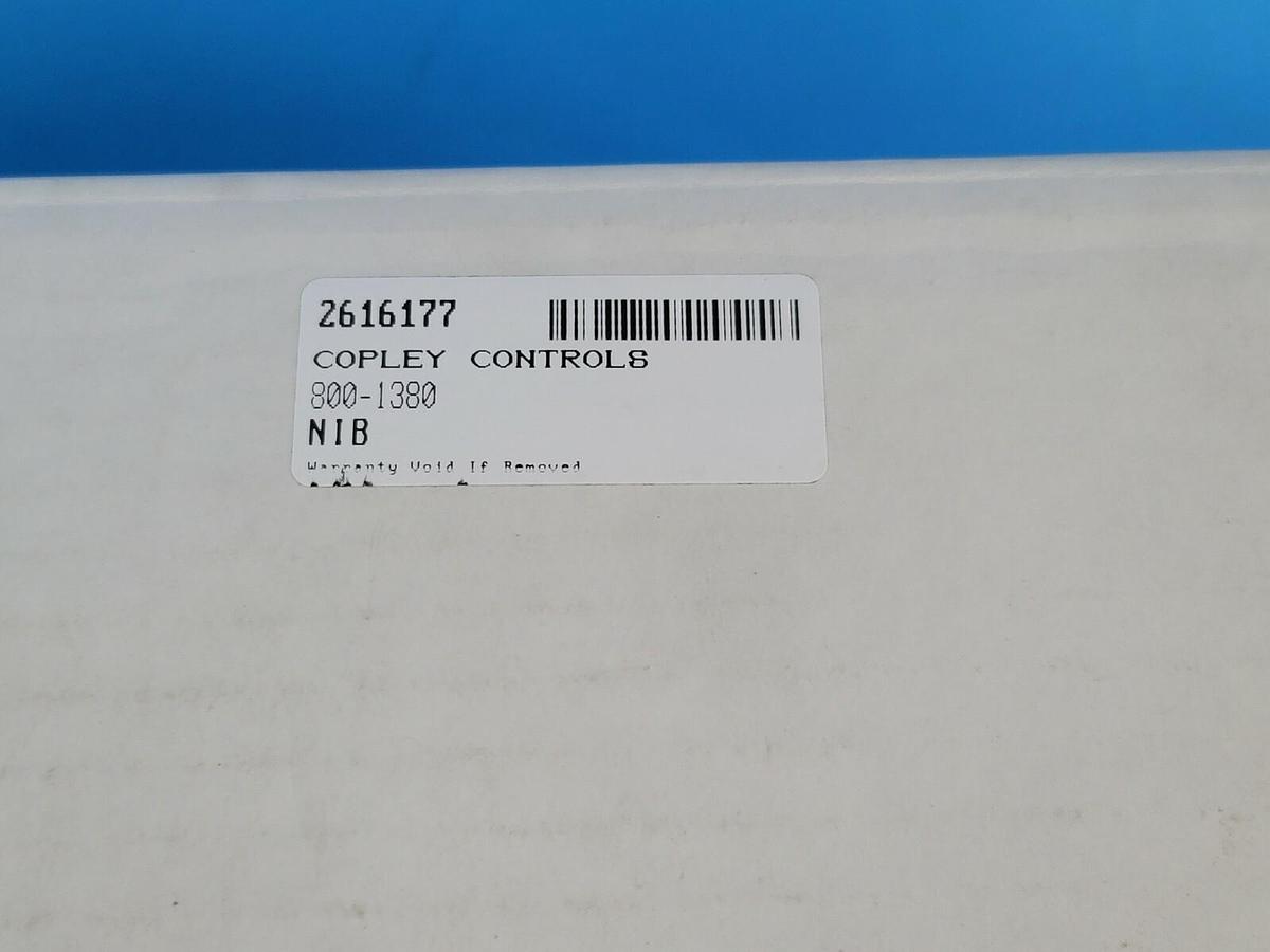 NIB COPLEY CONTROLS 800-1380 SERVO AMPLIFIER 8001380